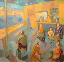 Frank Deike: Im Café